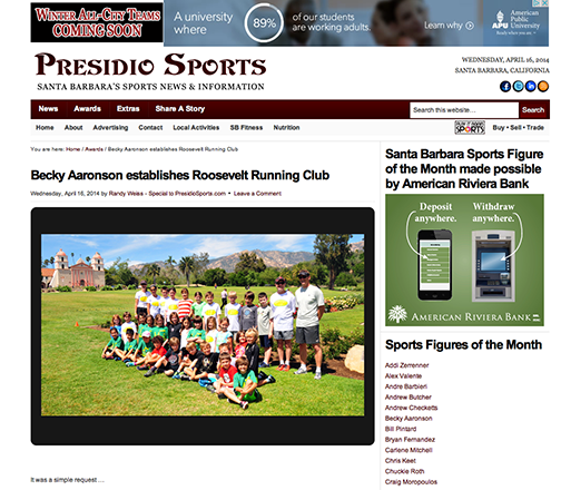 Presidio Sports Sports Figure of the Month