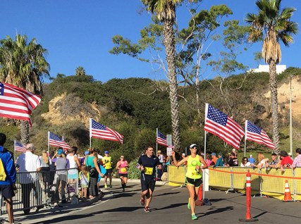 Becky Aaronson 2014 SB Half Marathon