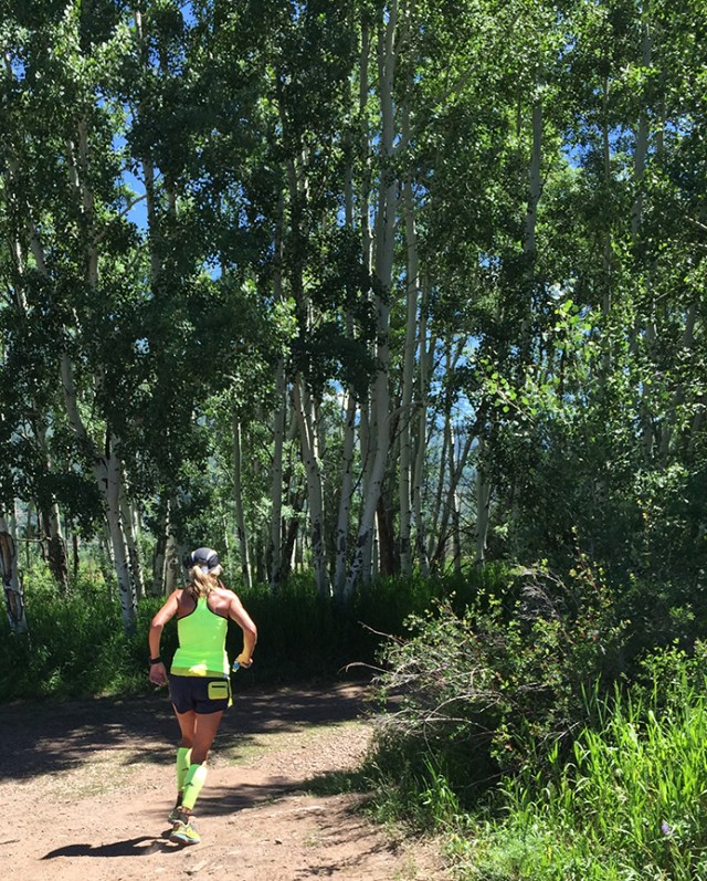 Heading into town for the last mile