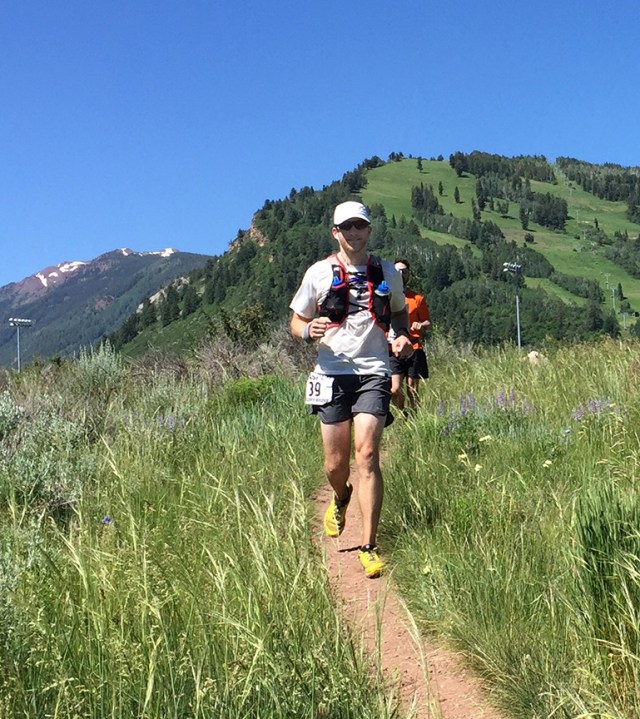 Photo of runners during the Aspen Backcountry Marathon